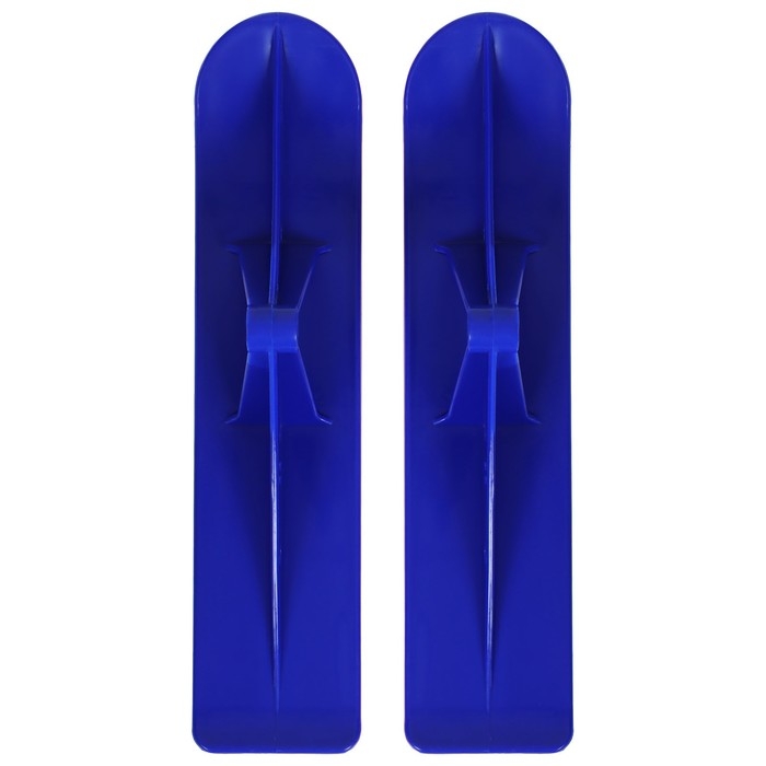 Лыжи для самокатов-снегокатов GRAFFITI, пара, цвет синий Лыжи для самокатов-снегокатов GRAFFITI, пара, цвет синий