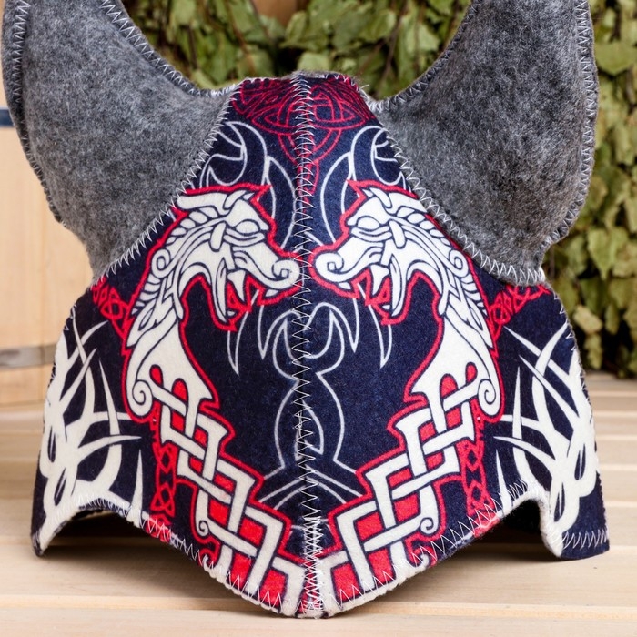 Шапка для бани Шапка для бани "Викинг" дракон