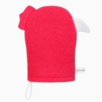 Детская мочалка для купания &laquo;Фламинго&raquo;, махра