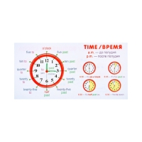 Набор карточек-закладок "Для начальной школы" 1-2 класс, 10 карточек, 20x10 см