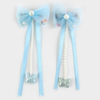 Заколки для волос с бантиком &laquo;Моей принцессе&raquo;,2 шт., 4 х 15 см