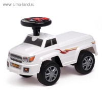 Толокар &laquo;Джип&raquo;, световые и звуковые эффекты, цвет белый