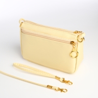 Сумка женская кросс-боди на молнии, цвет бежевый Сумка женская кросс-боди на молнии, цвет бежевый