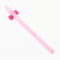 Держатель для соски - пустышки &laquo;Маленькая леди&raquo;, на ленте