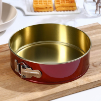 Форма для выпечки и выкладки с регулировкой размера &laquo;Никис&raquo;, d=22 см, h=7.5 см, антипригарное покрытие, цвет МИКС