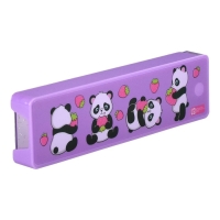 Пенал-футляр пластиковый 55 х 200 х 22 мм, Феникс "Пандочки"