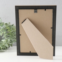 Фоторамка пластик "Винтаж" 15х21 см, черный с золотом