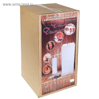 Коптильня холодного копчения "Дым Дымыч" 01Б, дымогенератор, 50 л, коричневая Коптильня холодного копчения "Дым Дымыч" 01Б, дымогенератор, 50 л, коричневая