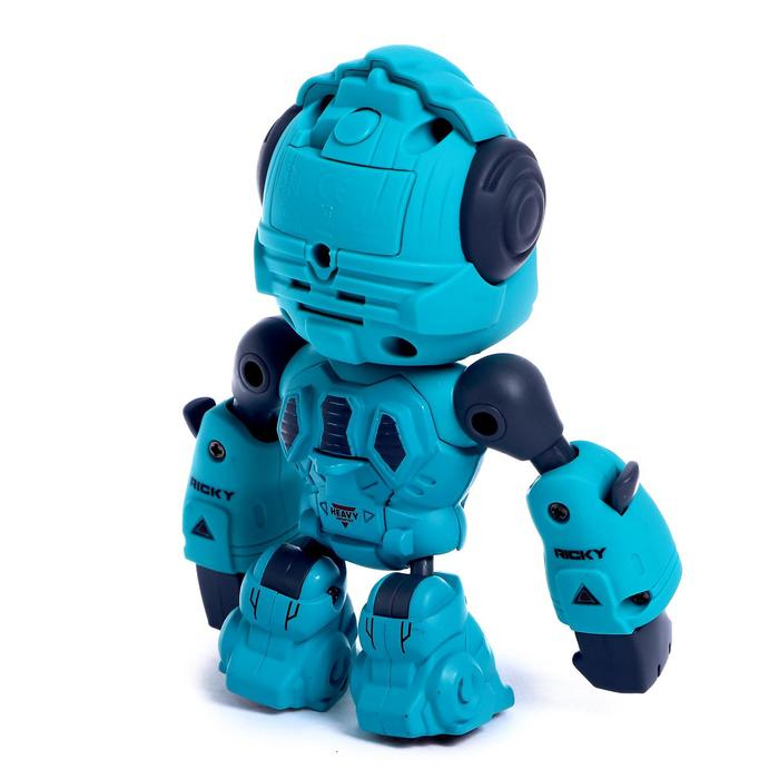 Робот обезьяна &laquo;Горилла&raquo;, интерактивный: звук, свет, металлический, на батарейках, цвет МИКС