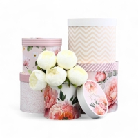 Набор шляпных коробок для цветов 5 в 1, упаковка подарочная, «Букет», 16 х 14 см - 22 х 19,5 см Набор шляпных коробок для цветов 5 в 1, упаковка подарочная, «Букет», 16 х 14 см - 22 х 19,5 см