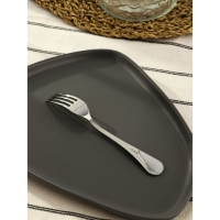 Вилка столовая &laquo;Рапсодия&raquo;, h=20 см, толщина 2 мм, цвет серебряный