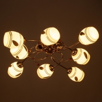 Люстра "Бриана" 8х40Вт Е27 Золото МОДЕЛЬ: 2800087 Люстра "Бриана" 8х40Вт Е27 Золото МОДЕЛЬ: 2800087