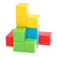 Развивающий набор &laquo;Логик-кубики&raquo;, 24 элемента, 96 заданий, 3+