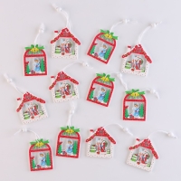 Набор новогодних подвесок, 12 шт., МИКС Набор новогодних подвесок, 12 шт., МИКС