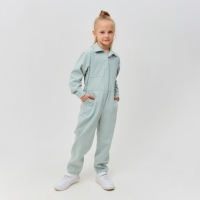 Комбинезон для девочки MINAKU: Casual collection KIDS цвет мятный, рост 158 Комбинезон для девочки MINAKU: Casual collection KIDS цвет мятный, рост 158
