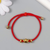 Браслет фен-шуй "Золотой слиток Ямб" регулируемая длина Браслет фен-шуй "Золотой слиток Ямб" регулируемая длина