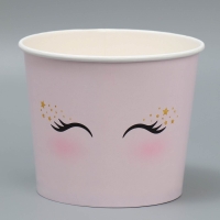 Стакан для цветов &laquo;Глазки&raquo;, 1500 мл