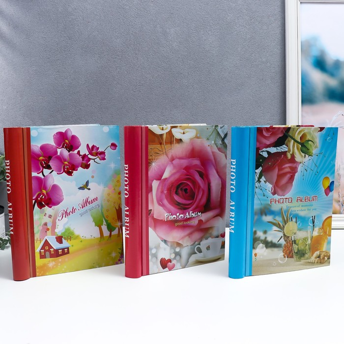 Фотоальбом магнитный на 20 листов Фотоальбом магнитный на 20 листов "Весна, мечты о прекрасном" МИКС 19,5х25х2 см