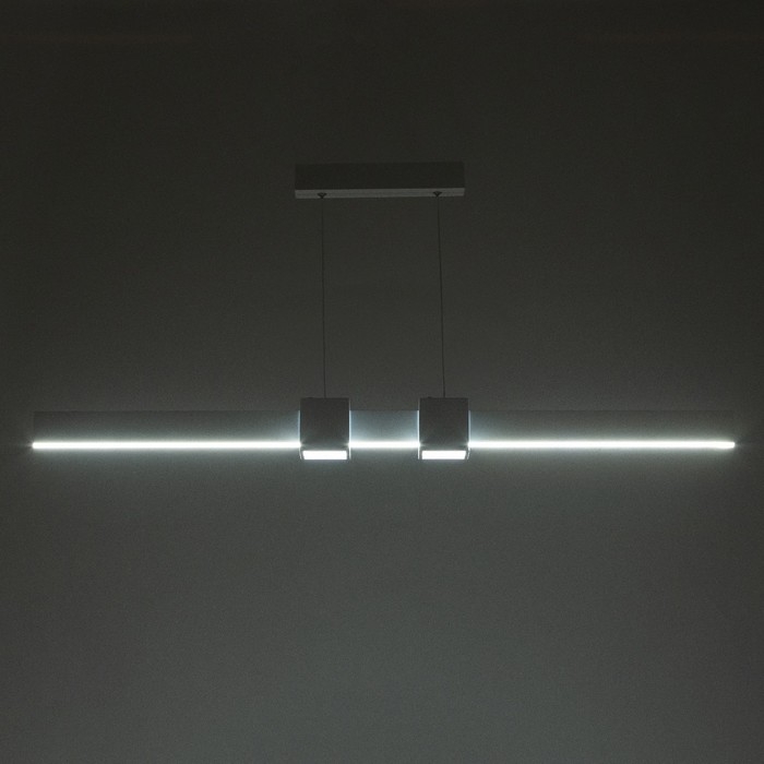 Светильник с ПДУ "Наоми" LED 18Вт 3000-6000К белый 100х100 см