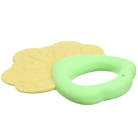 Набор прорезывателей силиконовых &laquo;Грызунки&raquo;, с погремушкой, 3 шт., Крошка Я