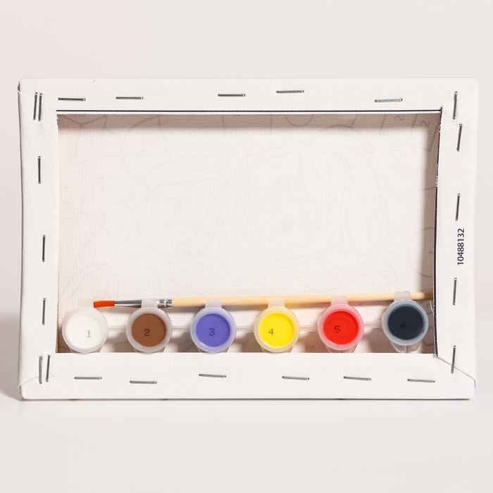 Картина по номерам для детей &laquo;Смелый герой&raquo;, 21 х 15 см