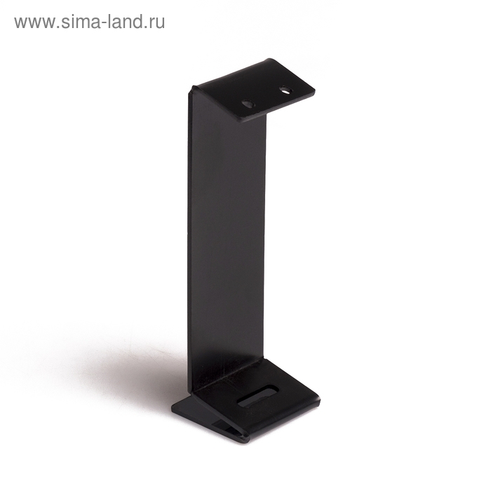 Подставка под серьги, кольцо, 4&times;4&times;13 см, 2 мм, цвет черный, В ЗАЩИТНОЙ ПЛЁНКЕ