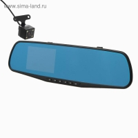 Видеорегистратор TORSO, 2 камеры, HD 1080P, размер 30&times;8.5 см, TFT 3.5, обзор 120&deg;