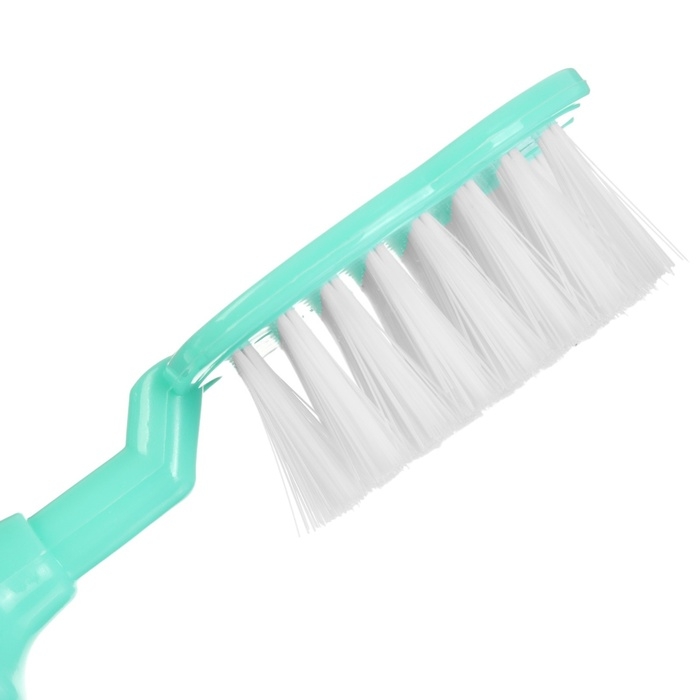 Набор расчёсок с погремушкой &laquo;Панда&raquo;, 2 предмета: расчёска с зубчиками + щётка