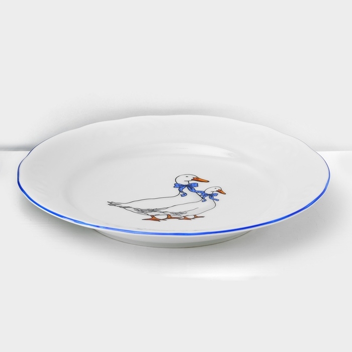 Сервиз фарфоровый столовый &laquo;Гуси&raquo;, 48 предметов