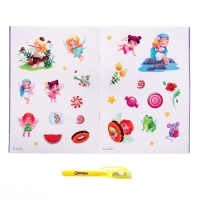 Активити-книжка с рисунками светом &laquo;Феечки&raquo;, ручка с фонариком и невидимыми чернилами