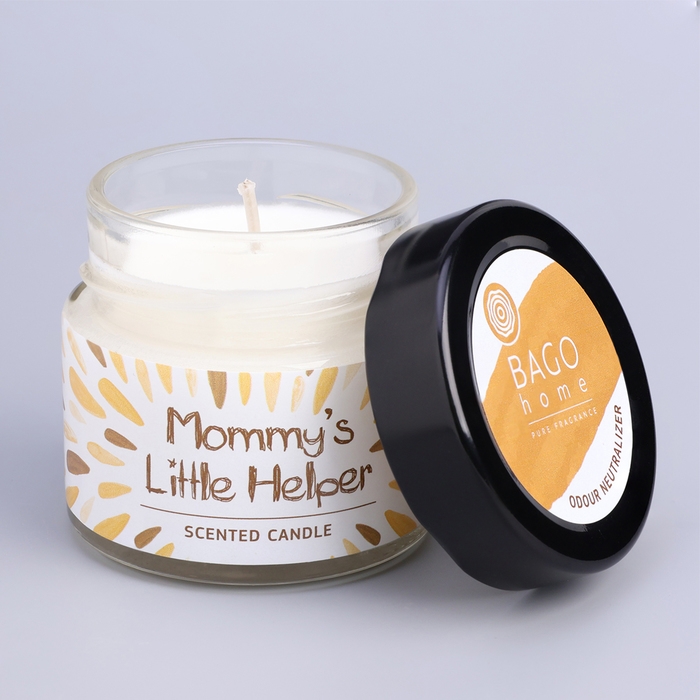 Свеча ароматическая в банке "Лесная тропа", совый воск, 80 г