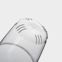 Кружка стеклянная для заваривания со стеклянным ситом &laquo;Эко&raquo;, 500 мл