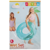 Круг для плавания &laquo;Льдинка&raquo;, d=76 см, от 8 лет, цвет МИКС, 59260NP INTEX