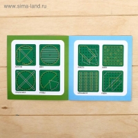 Геоборд двусторонний &laquo;Весёлые животные&raquo; со сменными картинками и резиночками, по методике Монтессори, планшет цвет МИКС