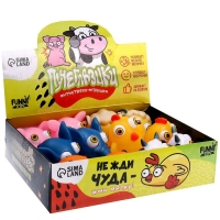 Игрушка-антистресс &laquo;Пучеглазики. Ферма&raquo;, в шоубоксе