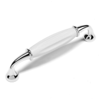 Ручка-скоба CAPPIO RSC012, пластик, м/о 128 мм, цвет хром Ручка-скоба CAPPIO RSC012, пластик, м/о 128 мм, цвет хром