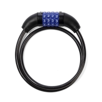 Замок навесной велосипедный LOCKLAND, кодовый, 8х800 мм Замок навесной велосипедный LOCKLAND, кодовый, 8х800 мм