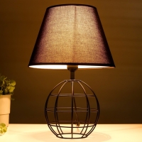 Настольная лампа 16784/1 E27 40Вт черный 18х18х40,5 см RISALUX Настольная лампа 16784/1 E27 40Вт черный 18х18х40,5 см RISALUX