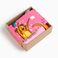 Подарочный набор Этель "Звезда в душе" полотенце 30х60 см и банные аксессуары Подарочный набор Этель "Звезда в душе" полотенце 30х60 см и банные аксессуары