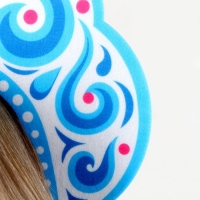 Новый год! Карнавальный кокошник &laquo;Зимняя королева&raquo; из фетра, с нанесением