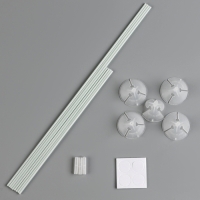 Стойка для воздушных шаров на 5 шаров, высота 60 см Стойка для воздушных шаров на 5 шаров, высота 60 см