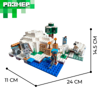 Конструктор Мой мир &laquo;Ледяной дом&raquo; 284 детали