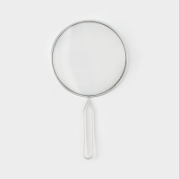 Сито для просеивания Доляна &laquo;Помощник&raquo;, d=18 см, цвет серебристый