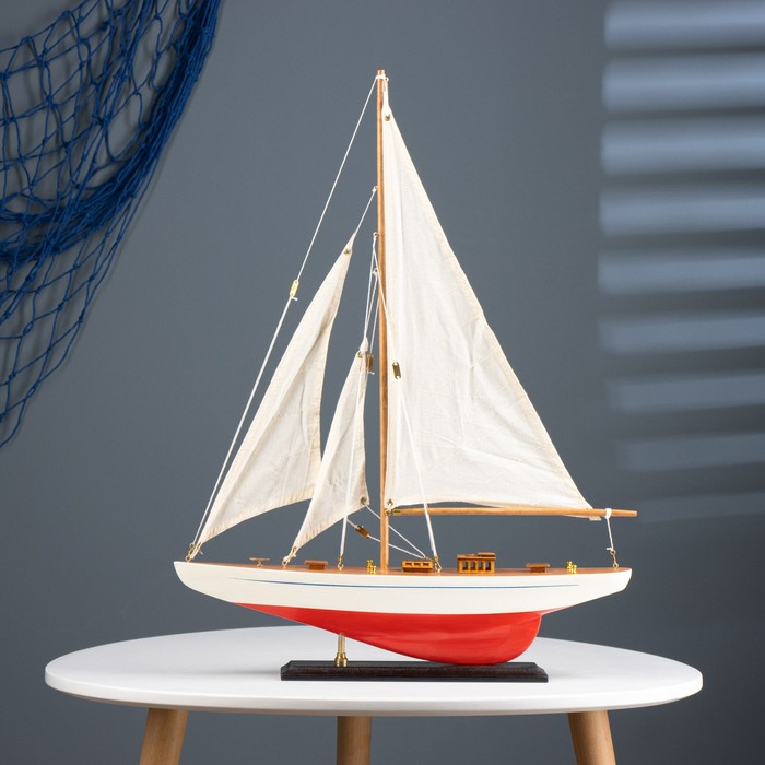 Парусник &laquo;Санторин&raquo;,  42х9х60см