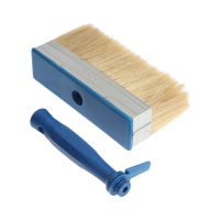 Кисть-макловица ТУНДРА, смешанная щетина, пластиковая рукоятка, 50х180 мм