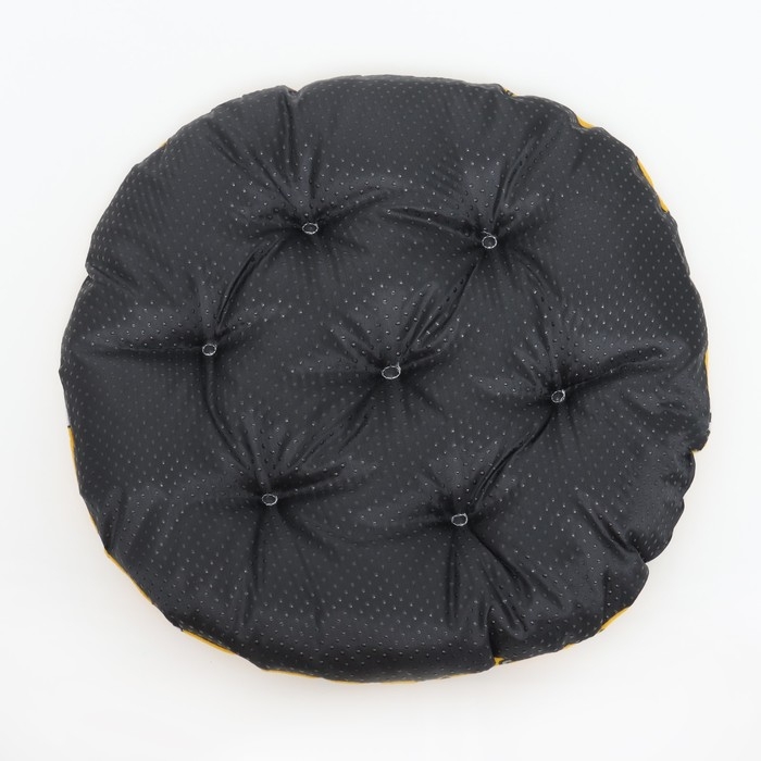 Лежак для животных "Утка", 40 х 40 х 10 см, жёлтый