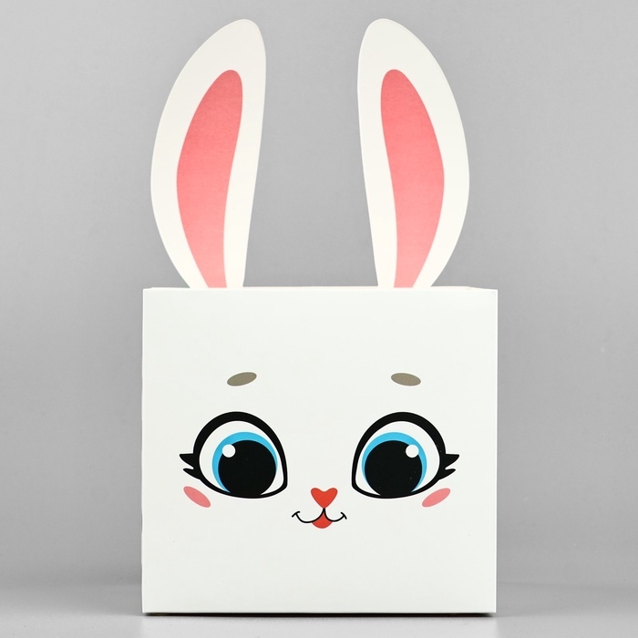 Коробки для мини букетов «Зайка», 12 × 20 × 10 см Коробки для мини букетов «Зайка», 12 × 20 × 10 см