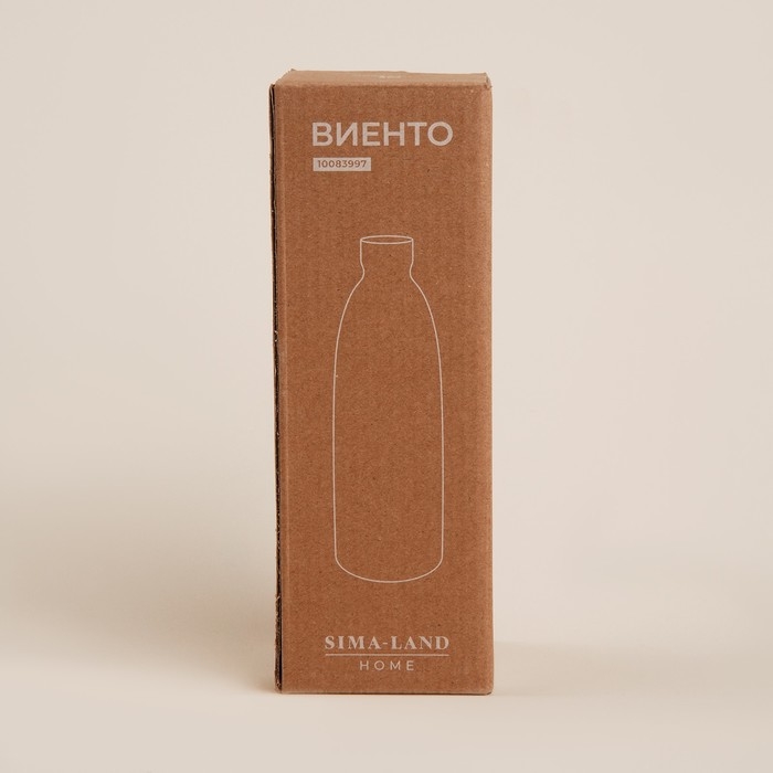 Ваза сервировочная SL Home &laquo;Виенто&raquo;, 7&times;21,5 см