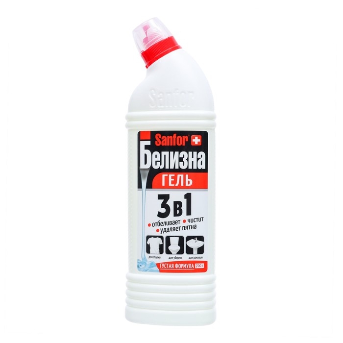 Средство  с комплексным действием Sanfor "Белизна гель", 700 г