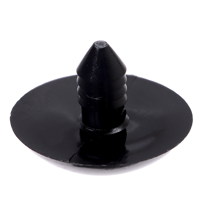 Глаза винтовые с заглушками, набор 4 шт., размер 1 шт. &mdash; 3 см, цвет чёрный